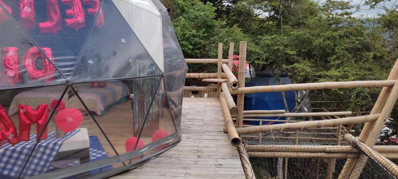 مبيت وإفطار Glamping Sumapaz - فوساغاسوغا المظهر الخارجي الصورة